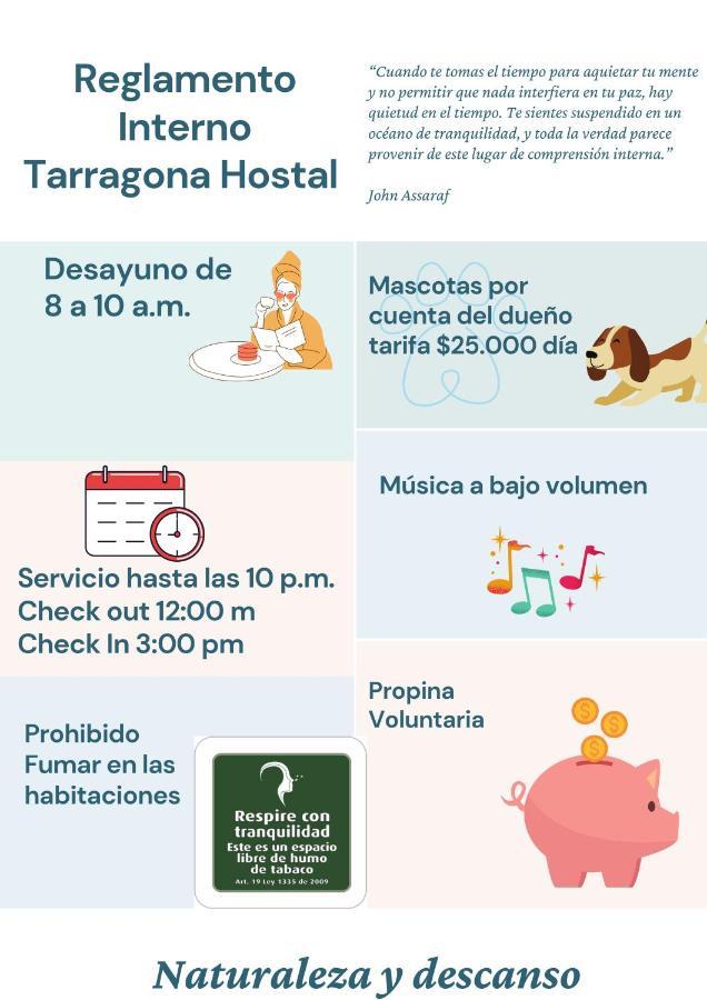 Tarragona Hostal Santa Rosa de Cabal Exterior foto